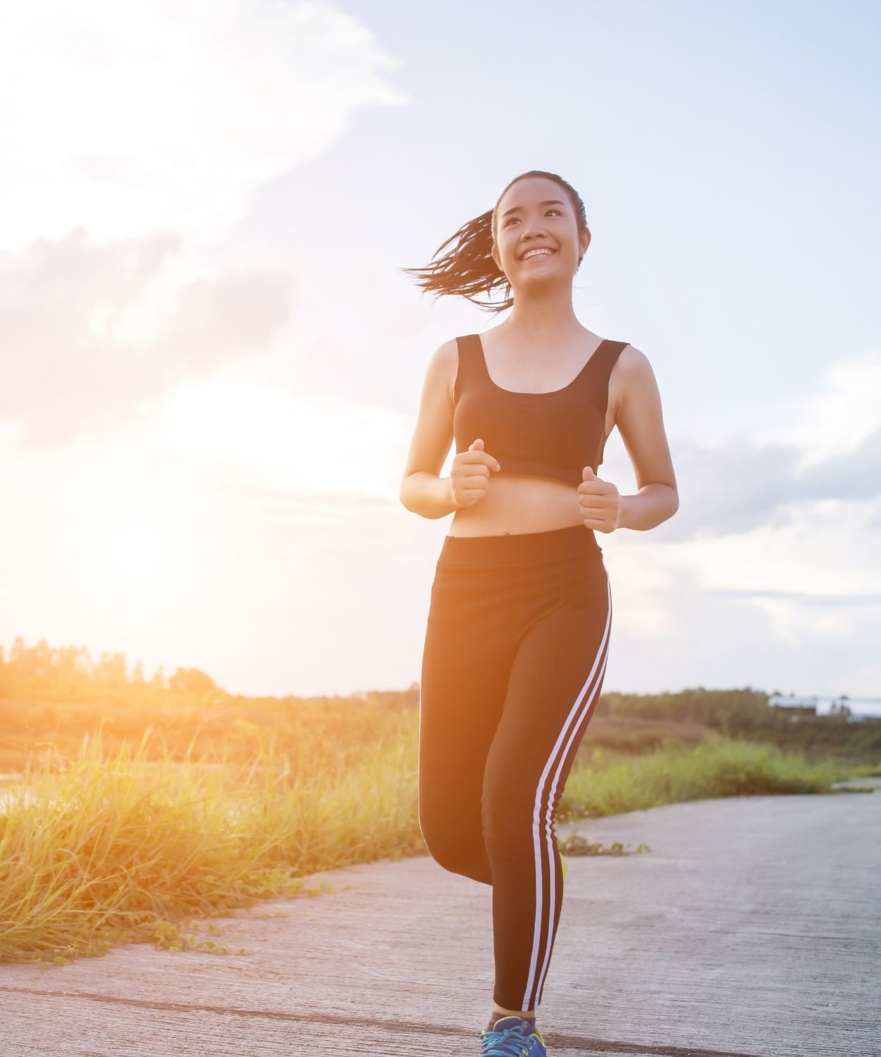 Women running image